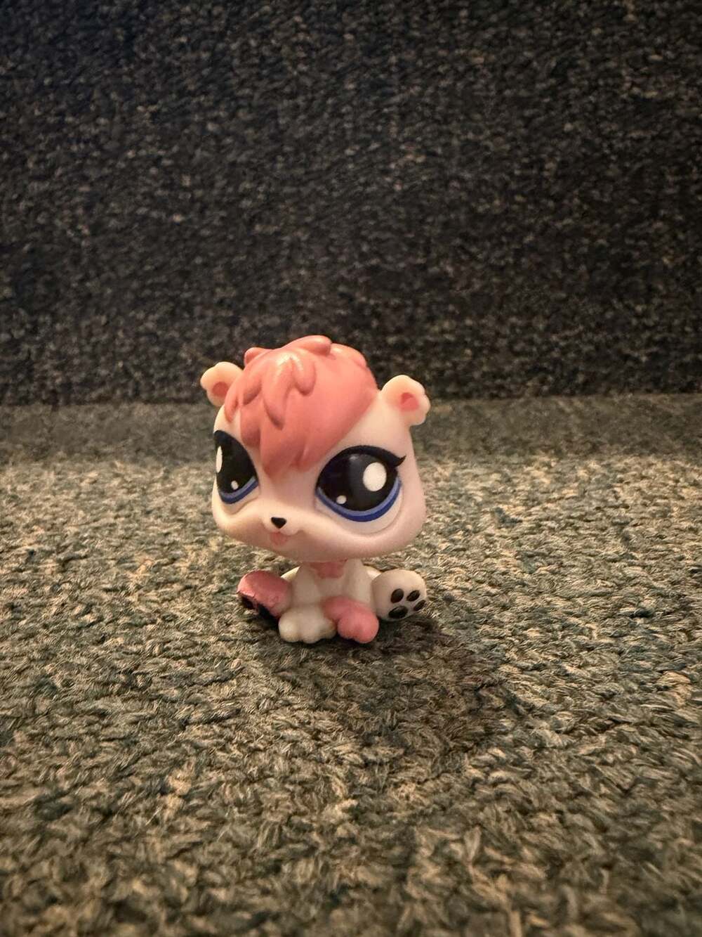 Littlest Pet Shop Pink and White Skunk #634